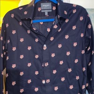 Tiger button down